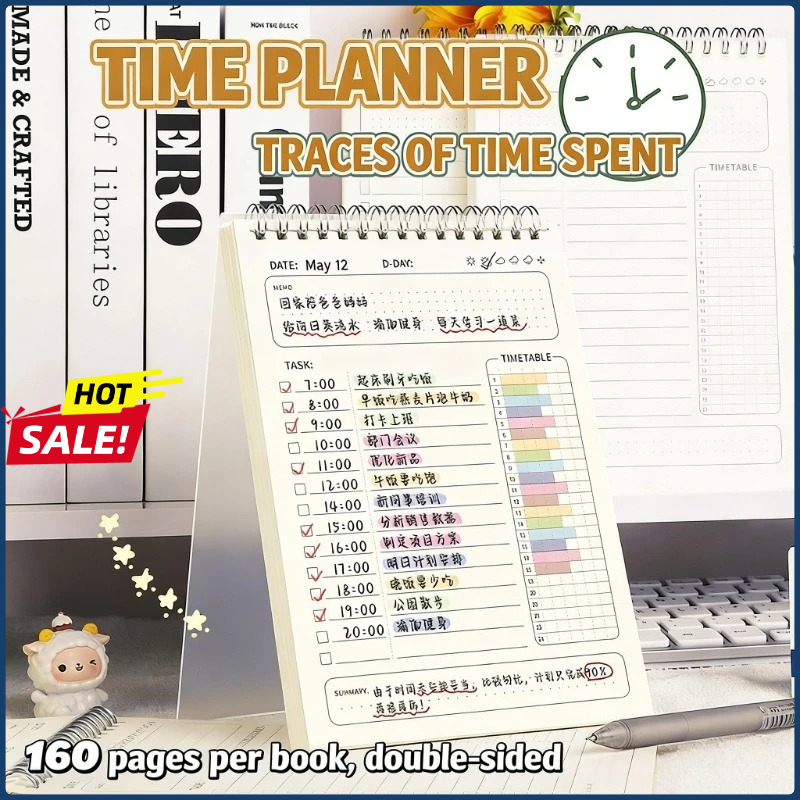Office Stationery Supply List - 2 шт. блокноты-планировщики на спирали формата