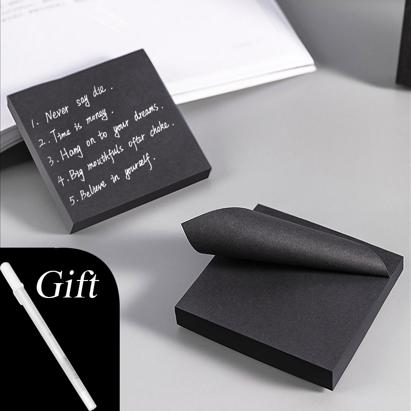Office Stationery Supply List - Черные наклейки N Times, список дел,
