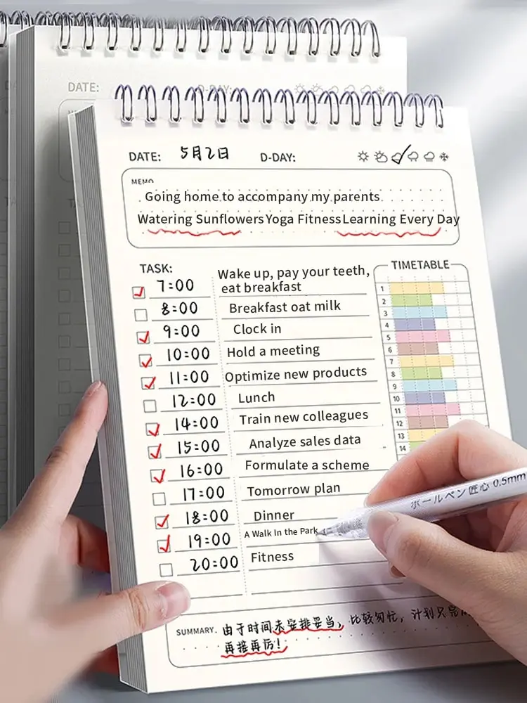 Ежедневник-планер на спирали ф – обзор и цена Office Stationery Supply List