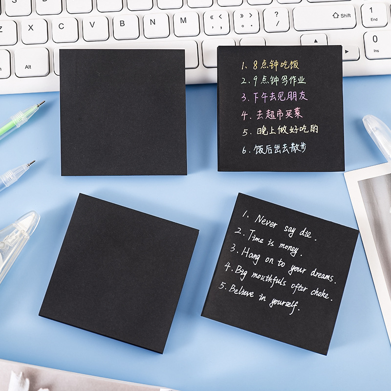 Черные наклейки N Times, списо – обзор и цена Office Stationery Supply List